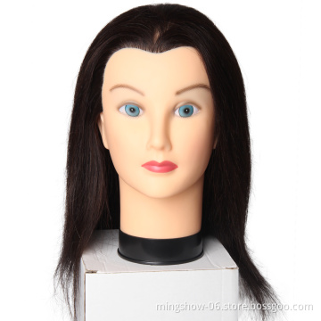 Beauty supply mannequin head human hair 100, african realistic mannequin head
